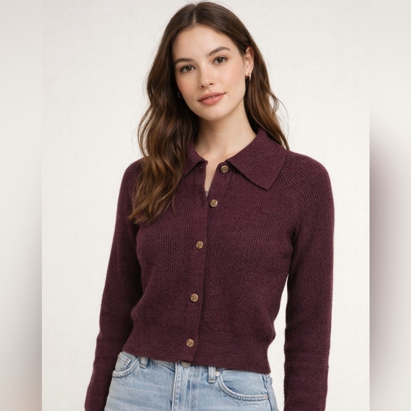 Tahari Sweaters - Tahari Brown Women's Cardigan